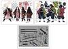 Demon Kimetsu No Yaiba Ufotable Tanjiro Kamado Risushi Hen Character Accessory Setting Collection Art Document Collection 3 Volume Set Postcard Not