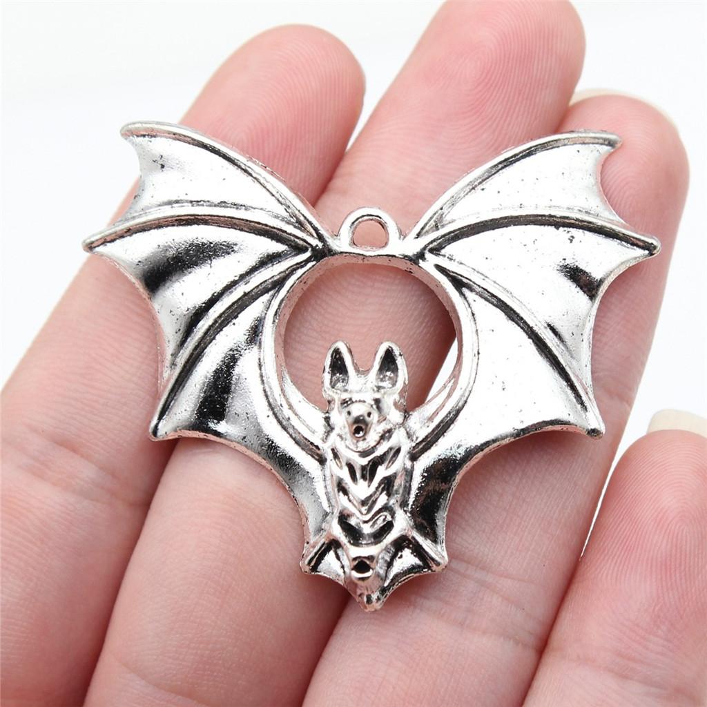 Charms Spider Halloween Bat Pendants Kids' Jewelry Materials QC119