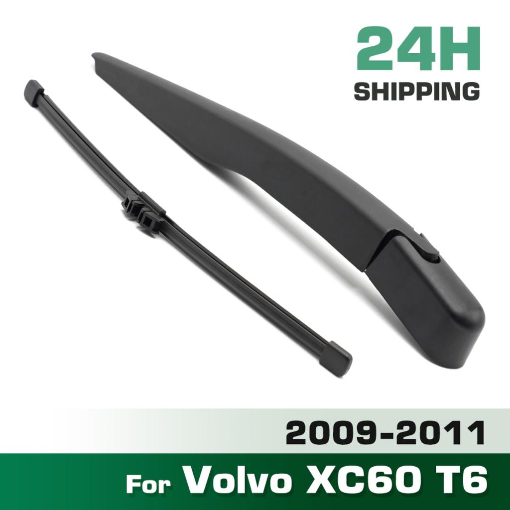 Wiper 15" Rear Wiper Blade & Arm Set Kit For Volvo XC60 T6 2009 - 2011 Windshield Windscreen Tailgate Window Rain Brush
