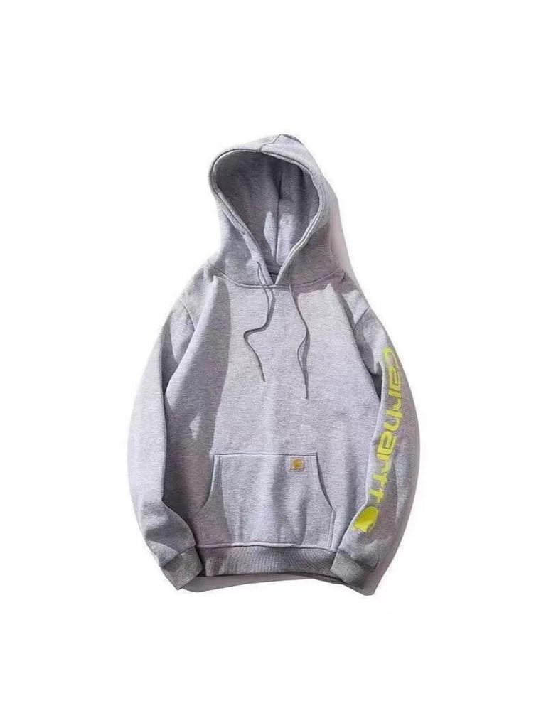 Unisex Trendová Mikina Carhartt S Plusovým Sametovým Svetrem pro Muže a Ženy