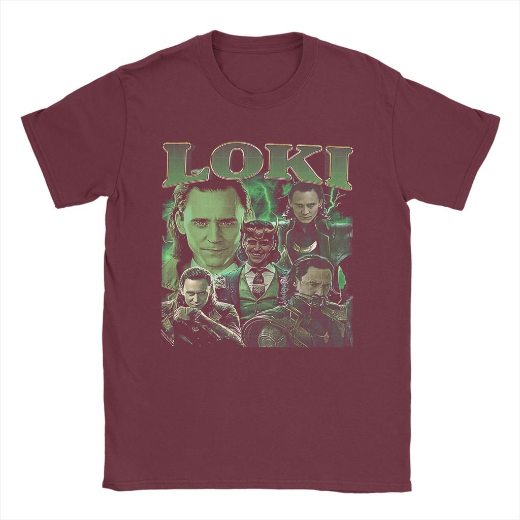 Loki Laufeyson Unisex T Shirt Vintage Tee Shirt Short Sleeve Crew Neck TShirt Cotton Original Clothes
