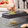 New Sagit 7 In 1 Kitchen Pressing Food Cutter Chopper  Peeler Dicer Vegetable Cheese