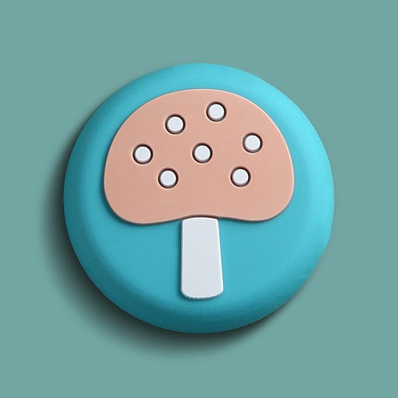 Cute Cartoon Lock Protective Pad Door Crash Pad Wall Protector Door Stopper Doorknob Silicone Pad Muffler Shockproof Crash Fende