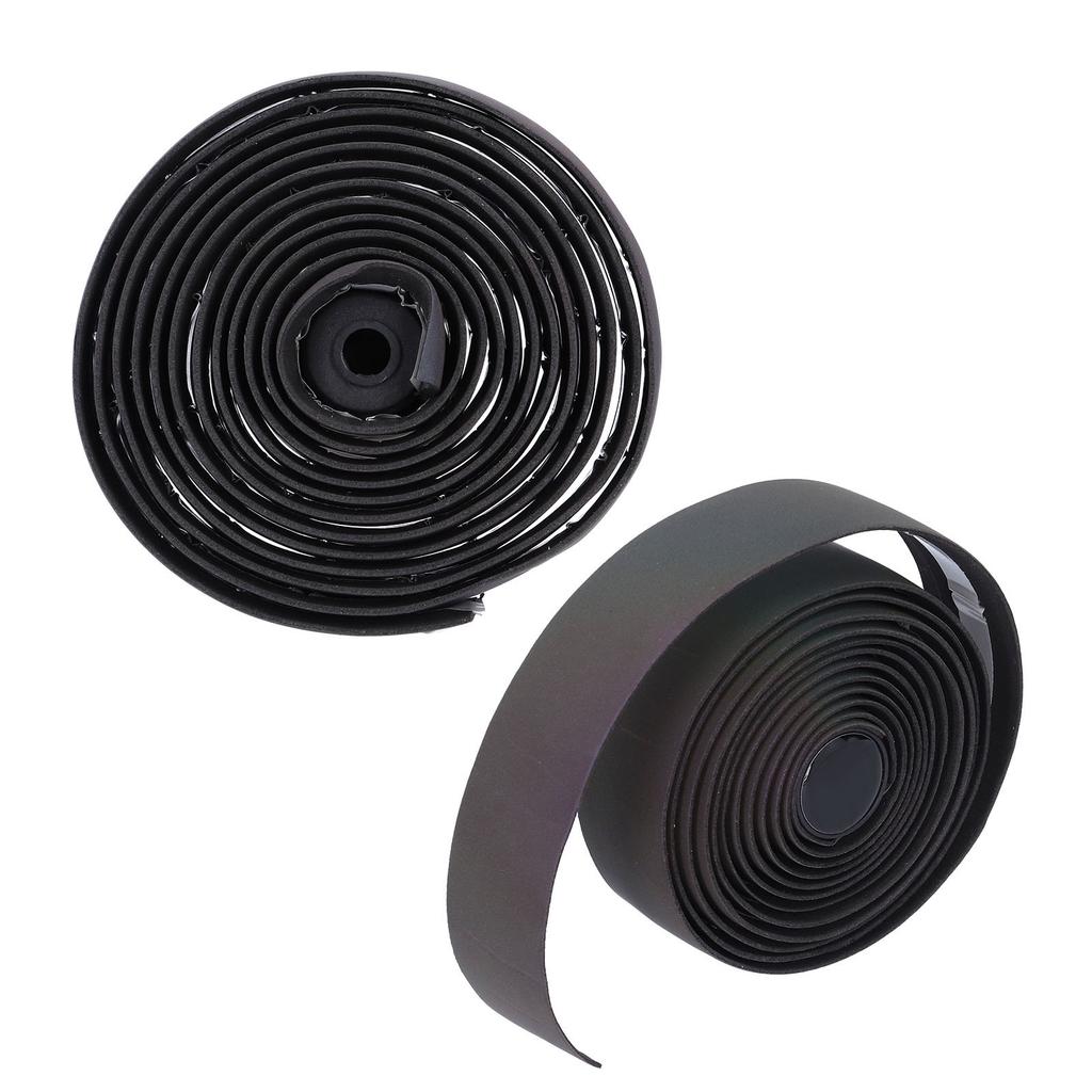Bike Handlebar Tapes Bicycle AntiSlip Handle Grip Wraps Belt with Handlebar Plugs