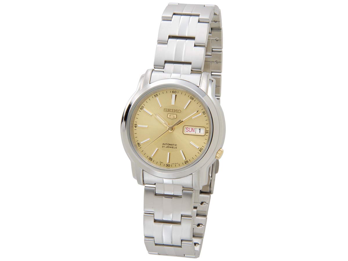 

Five SEIKO 5 Watch Watch SNKL81K1 Automatic Gold Watch [Seiko] Мужские [Товар]