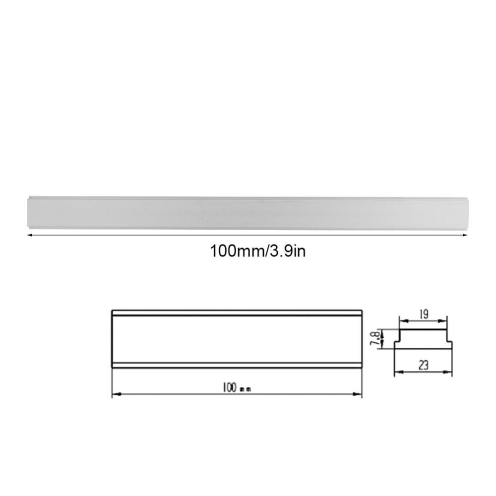 Aluminum Alloy Material Aluminum Alloy T-Track 100/200/300mm Slide Slab Carpenter Tool