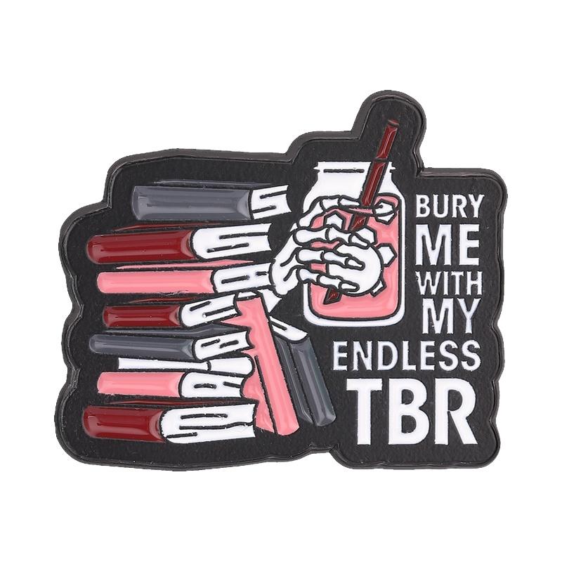 Kitap Aşığı Emaye Rozetler Yeterince Kitabınız Var E-kitap Okuyucu Okuyan Kitap Kurtları Broşlar Yaka Rozeti Takı Arkadaşlara Hediye