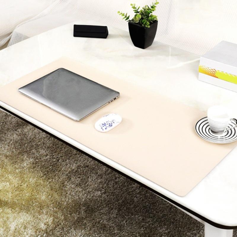 60x40cm Leather Desk Pad Water Resistant Desk Protective Covers Table Mat for Computer Keyboard Laptop Desk Accessories