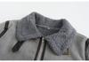 Women's Short Lambskin Fur Coat - Autumn/Winter Thick Ladies' Jacket