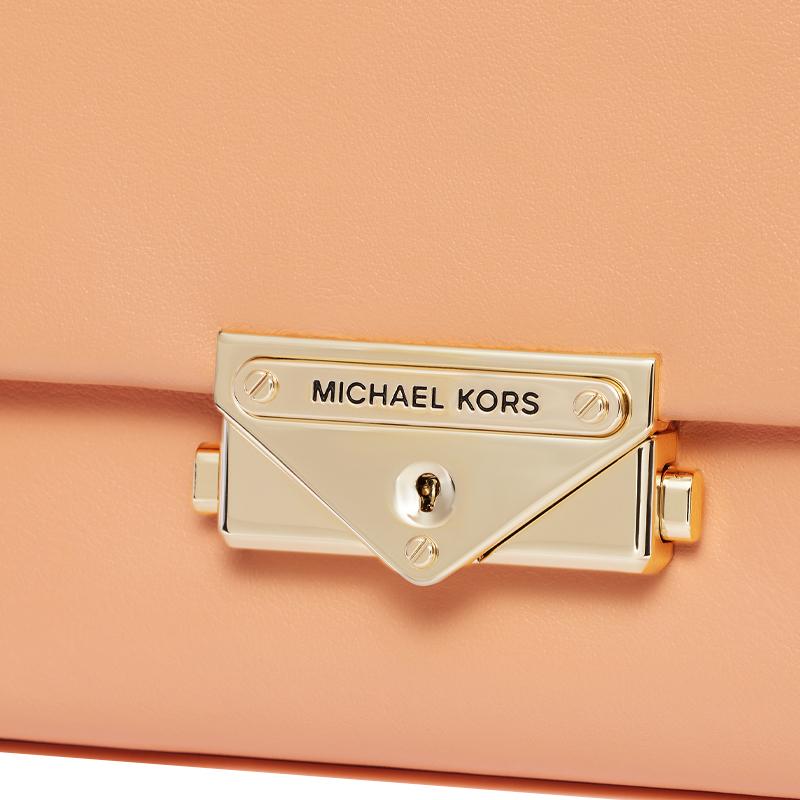 New MICHAEL KORS Cece Leather Shoulder Bag Extra Small Women's Cantaloupe 32S9L0EC0L-819