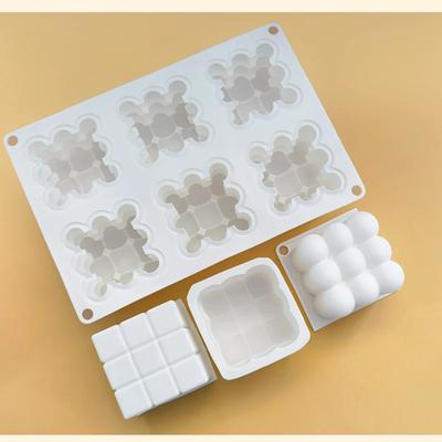 3D Blase Ball Herz Käse Silikon Schokolade Backform Pudding Gelee Mousse Seife Kerzenform Heimdeko Geschenke Form Silikon