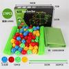 Children's DIY Splicing Tent Construction Game House Toy Piercing Bead Tent Splicing Accumulation