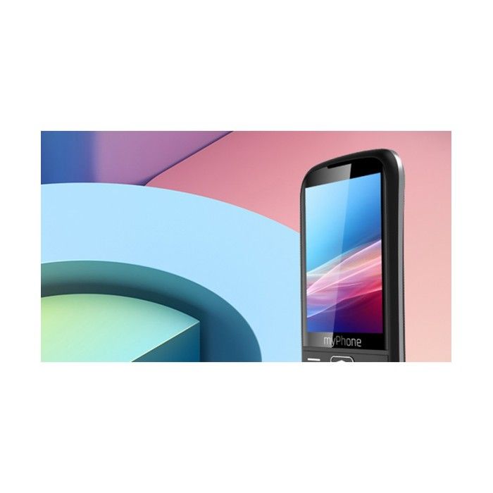 Téléphone à touches - mp myphone - halo 4 lte - écran 3,5 pouces - double sim - batterie 2500 mah