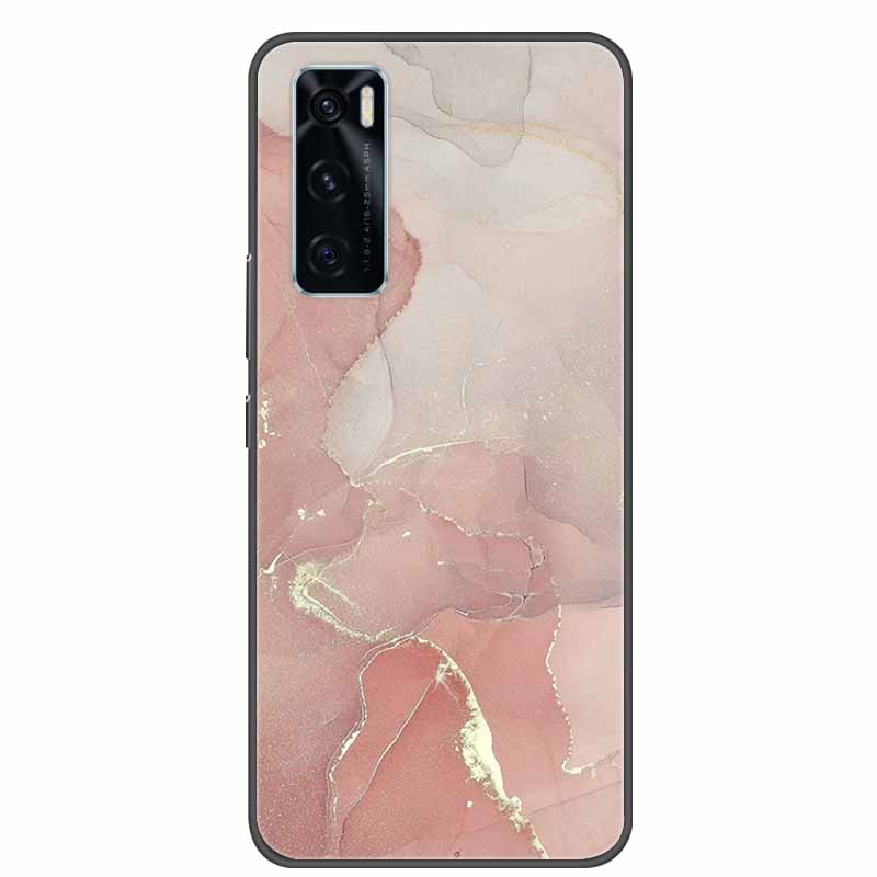 For Vivo V20 SE Case Marble Silicone Soft TPU Bumper Cover Coque For Vivo V20 SE Back Cover Cases for VivoV20 SE V20SE V 20 SE