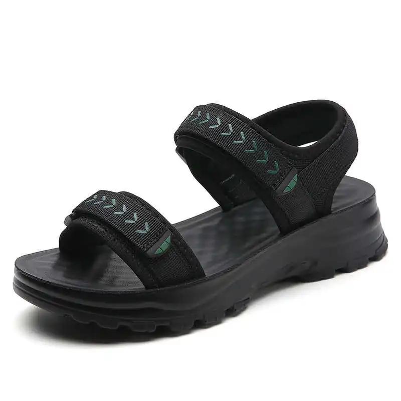 Natural Leather Increases Height Beach Slippers Women White Flat Shoes Shoes For Womens Sandals Sneakers Sports