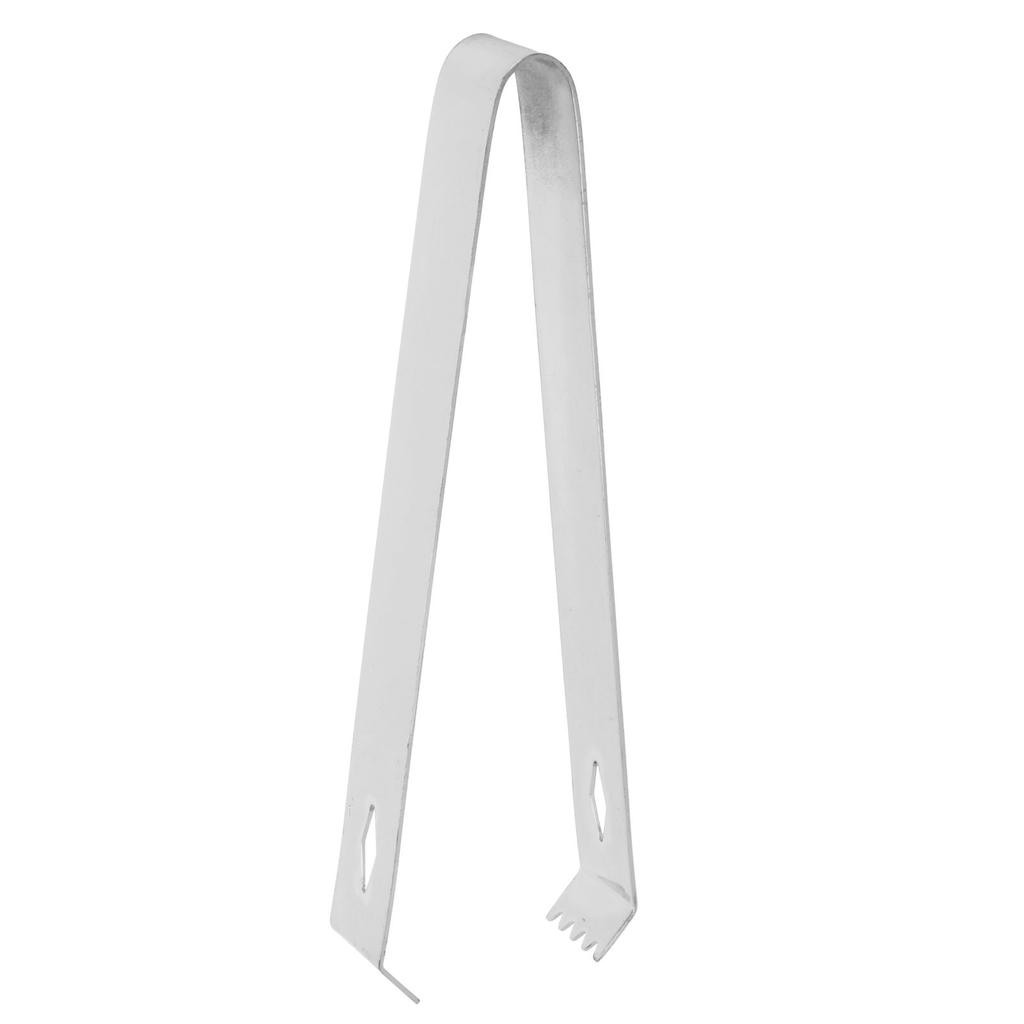 Cocktail Tong Thickened Rhombus Stainless Steel Food Ice Sugar Cube Tong for Bar Gold Plating