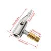 Inflation Valve Adapter Quick Connector Car Tire Air Chuck Air Compressor Tire Inflator Attachment Zinc Alloy Adapter Connector