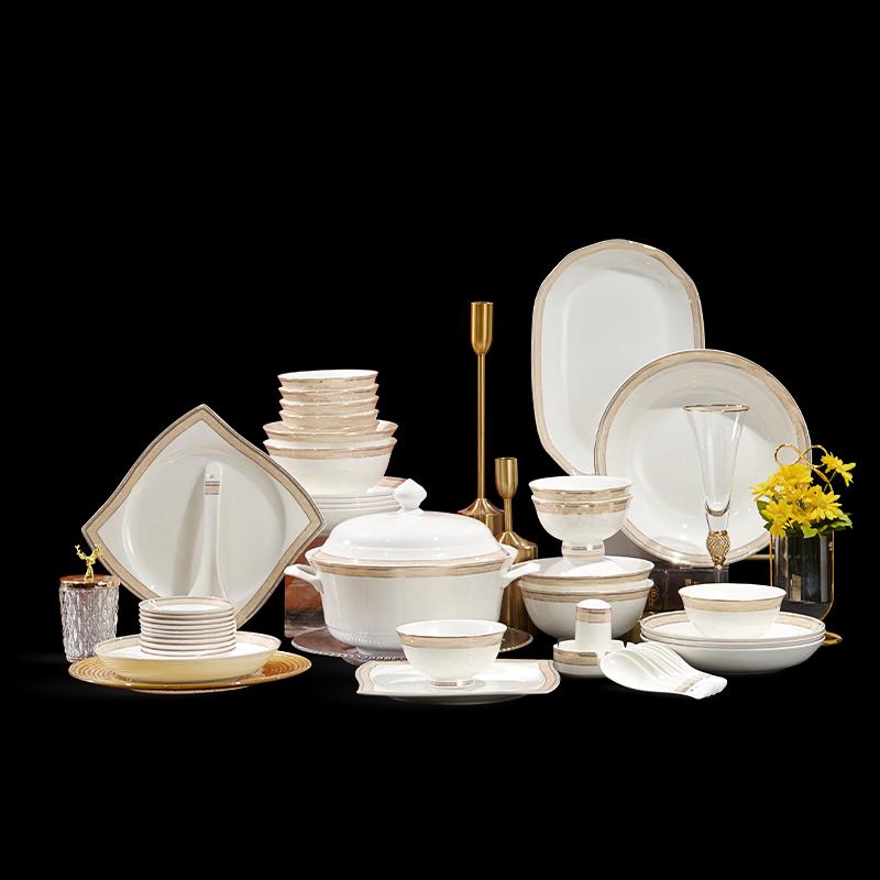 Tang Hui TH-6750 Golden Fantasy Bone China Ceramic