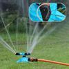 Heavy Type Plastics Garden Sprinkler Quick Install Lawn Sprinkler 360 Degree Sprays For Uniform Lawn Irrigation