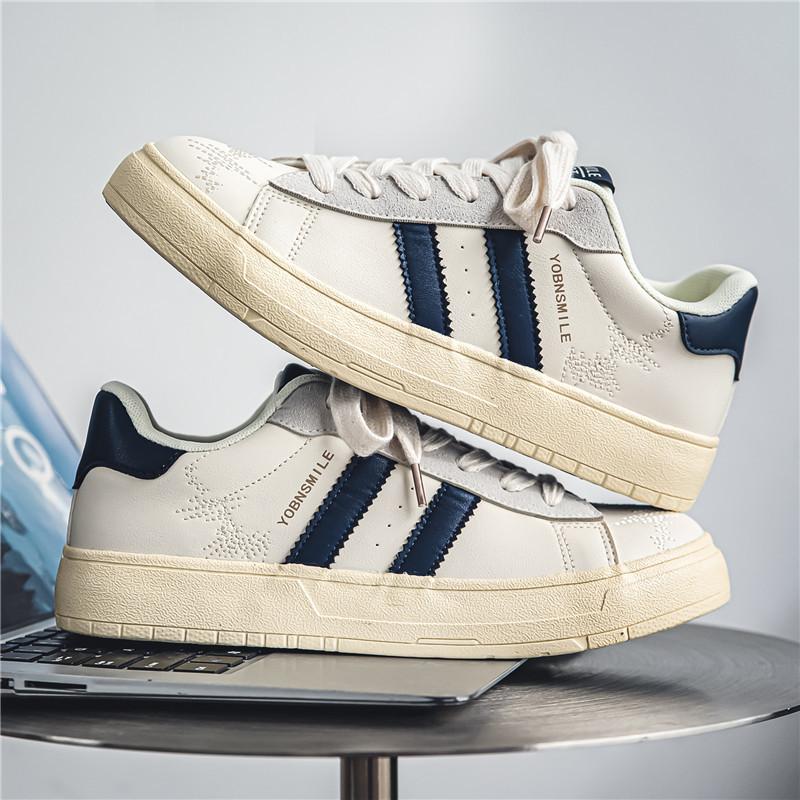 

Niche board shoes men s matte leather retro trendy shoes original versatile shoes men s casual shoes spring sports skateboard shoes 44