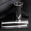 Guitar Slide Set with Thumb & Finger Picks Glass Finger Slides Stainless Steel Electric Guitar Slides for String Instruments