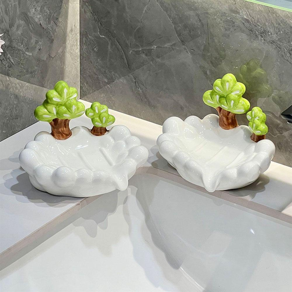 Portable Soap Draining Container Self Draining Soap Dish Tray Soap Dish Holder  Home Decor