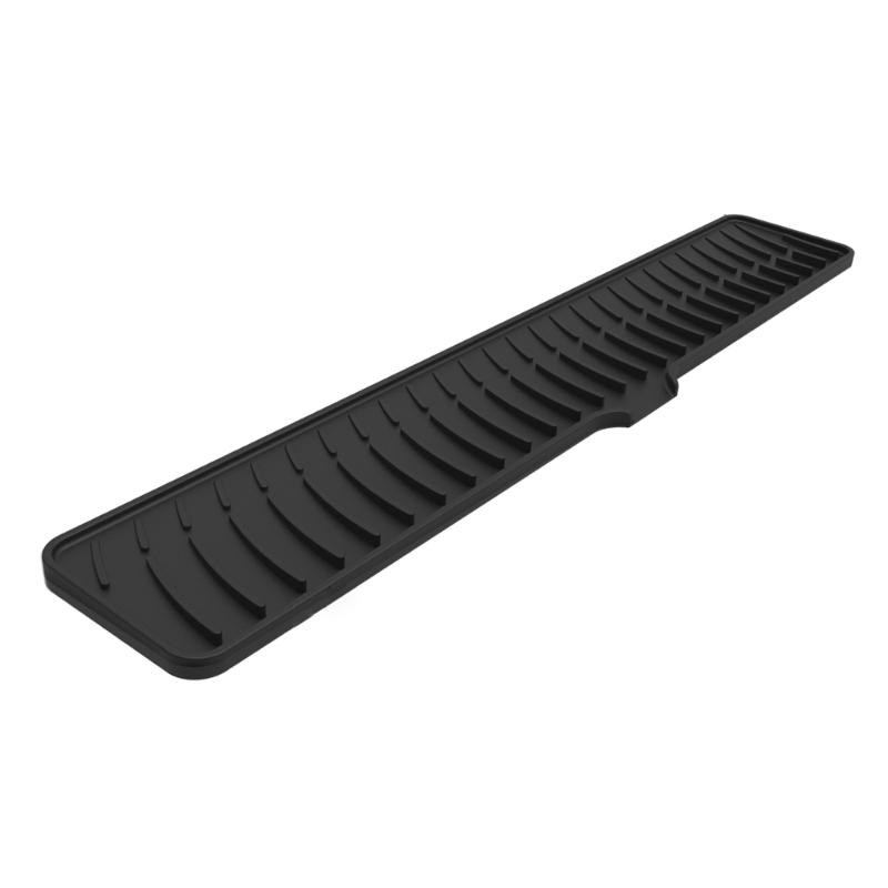 Multifunction  Silicone Faucet Mat Not  Slip Drainages Mat Kitchen Faucet Mat Kitchen Sink Accessory Large for Kitchen Sink