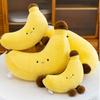 Long Leg Banana Plush Toys Yellow Cute Banana Dolls Fruit Banana Plush Pillow  Sofa Pillow