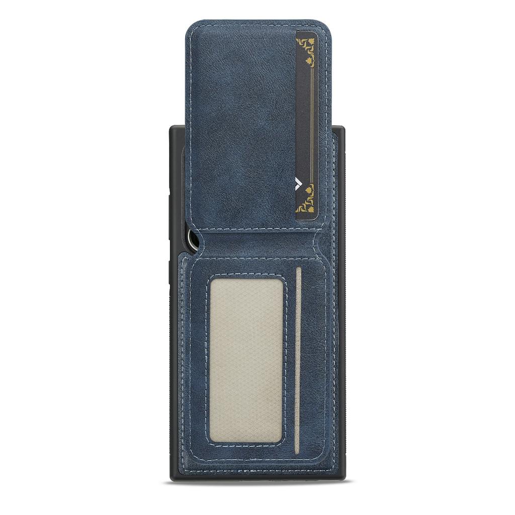 LC.IMEEKE L3 For Samsung Galaxy S26 Ultra Magnetic Case Detachable Card Holder Leather TPU Mobile Cover