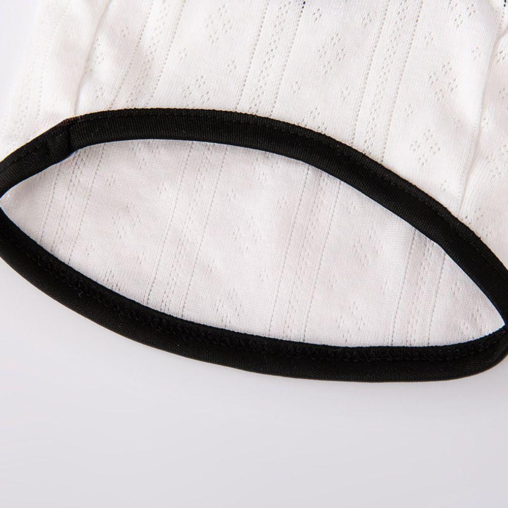 Thin Polyester Bowknot Dog Vest White XS~L Pet Cat Sling T-Shirts Comfortable Breathable Summer Thin Puppy Clothes Perro