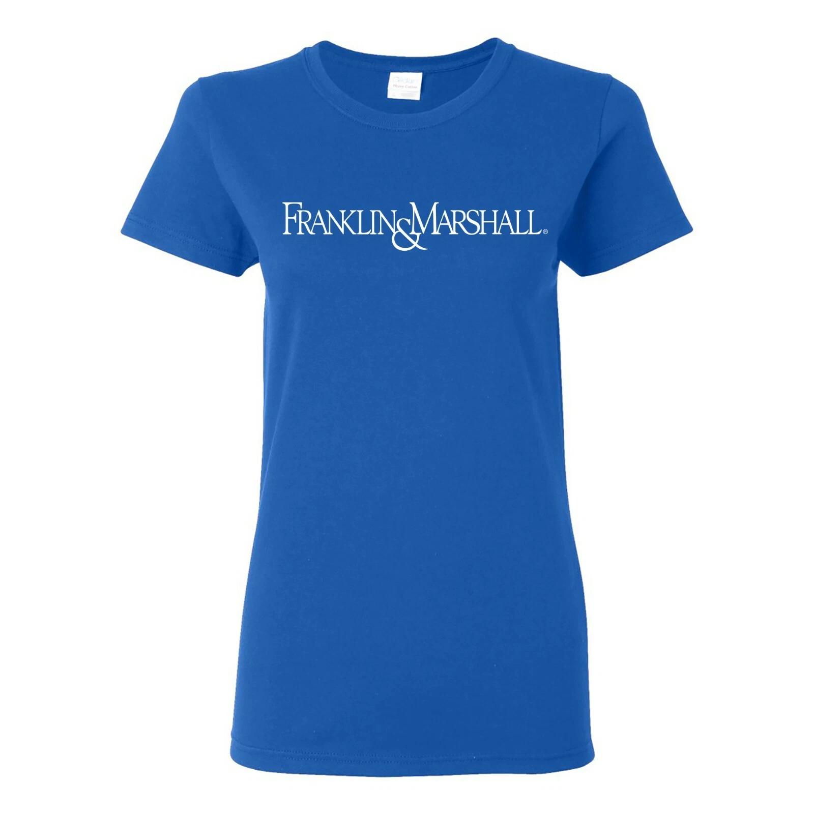 Franklin & Marshall College Diplomats Basic Block Womens Shirt - Royal 3XL