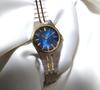 [USED] Extremely rare SEIKO 5-faceted glass with blue dial, manual winding