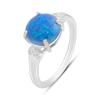 Silver Ring with Opal 1.668ct, Item Weight 2.98 G (2195726)