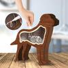 Personalized Wooden Pet Fur Keepsake Shadow Box Custom for Pet Hair Teeth Paw Print Warm Souvenir Gift for Pet Lovers Home Decor