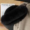 Mink Hair Hat Warm Korean Version Trendy Fashion Autumn and Winter Mink Braided with Fox Fur Fur Hat Women