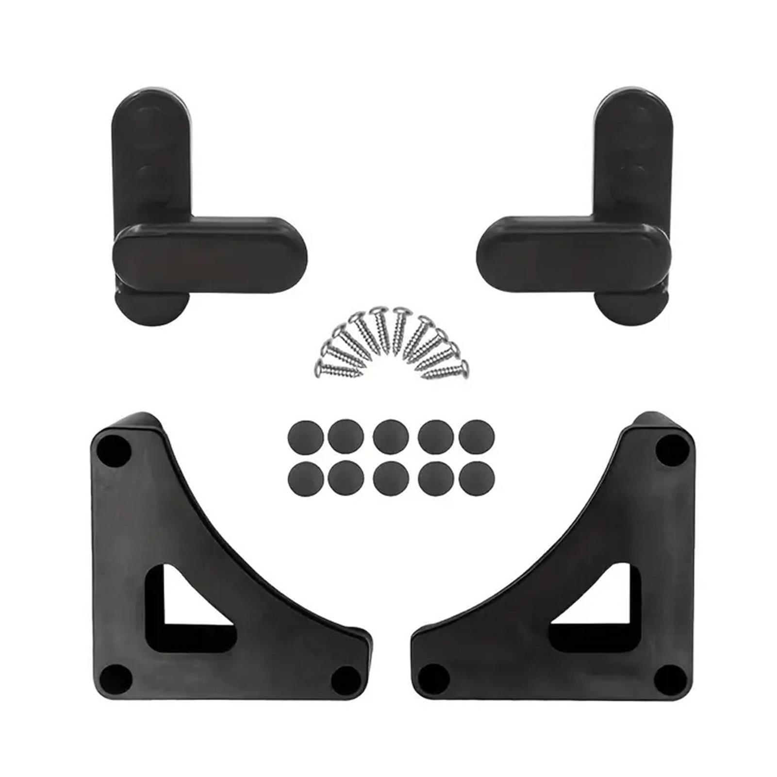 Auto Hide Table Legs For Car Travel Trailer RV Supplies Complete Table Board Buckle Trailer Folding Outdoor Table Cabinet Tools чёрный