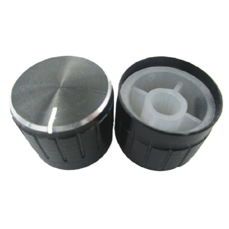 10Pcs Potentiometer Control Knob 6mm Shaft Hole Amplifier Knob Aluminum Alloy Electric Guitar Knobs Easy To Install