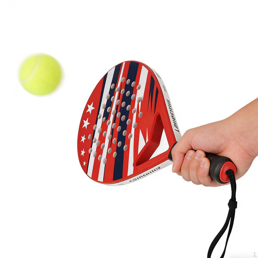 Racket, Stevig Comfortabel Handvat Antislip voor Buitensporten Professioneel Geavanceerd Paddle