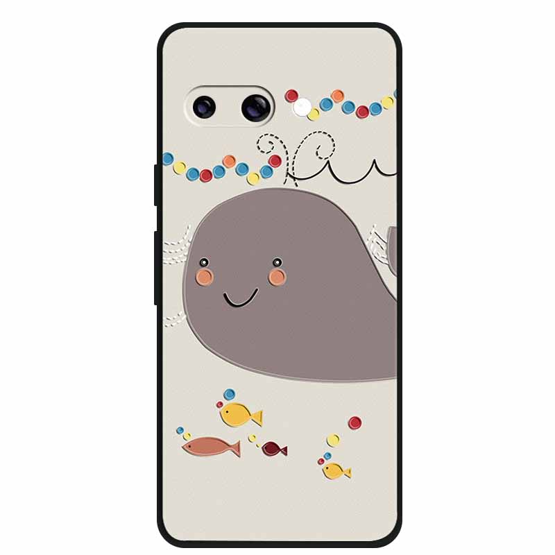 For Google Pixel 9A 5G Case 3D Relief Flower Emboss Soft Silicone various Flower Cartoon Cat Cover For Google Pixel 9a TPU Cases