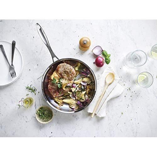 Poêle à frire - beka - 12068354 - acier inoxydable - 24 cm - pour 3 personnes