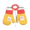 Thicken Mittens for Children Kids Mittens Winter Cute Knitted Gloves Toddler Warm Rope 1-3Years Boy Girl Baby Hand Gloves