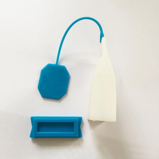 2 ks Silikonová sítka na čaj Tvar čajového sáčku Sítka na sypaný čaj pro Domov Kancelář Kuchyň