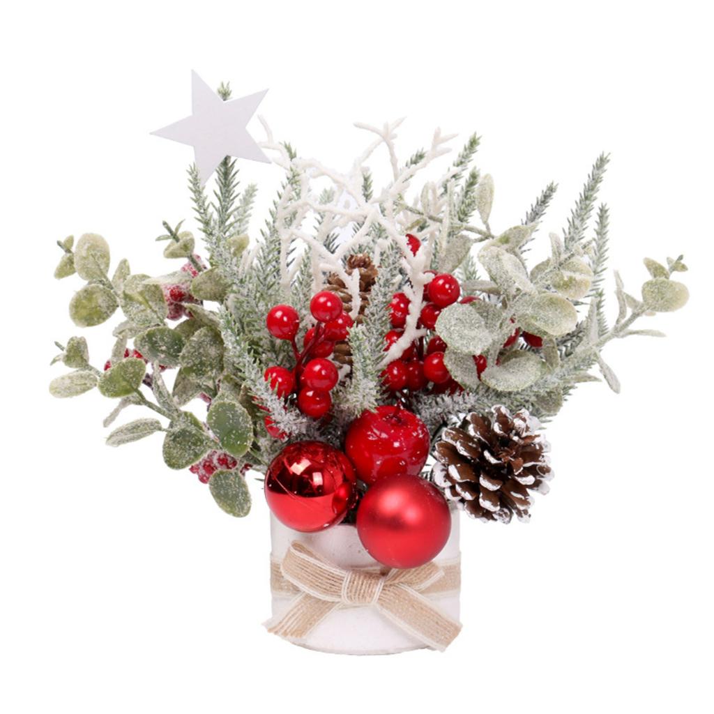Christmas Gift Desktop Christmas Tree Christmas Bouquet Potted Ornaments