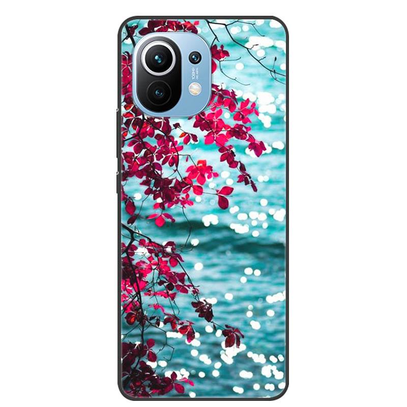 For Xiaomi 11 Lite 5G NE Case Protective Silicone TPU Phone Cases for Xiaomi Mi 11 Lite 5G Shockproof Covers 11Lite Soft Fundas