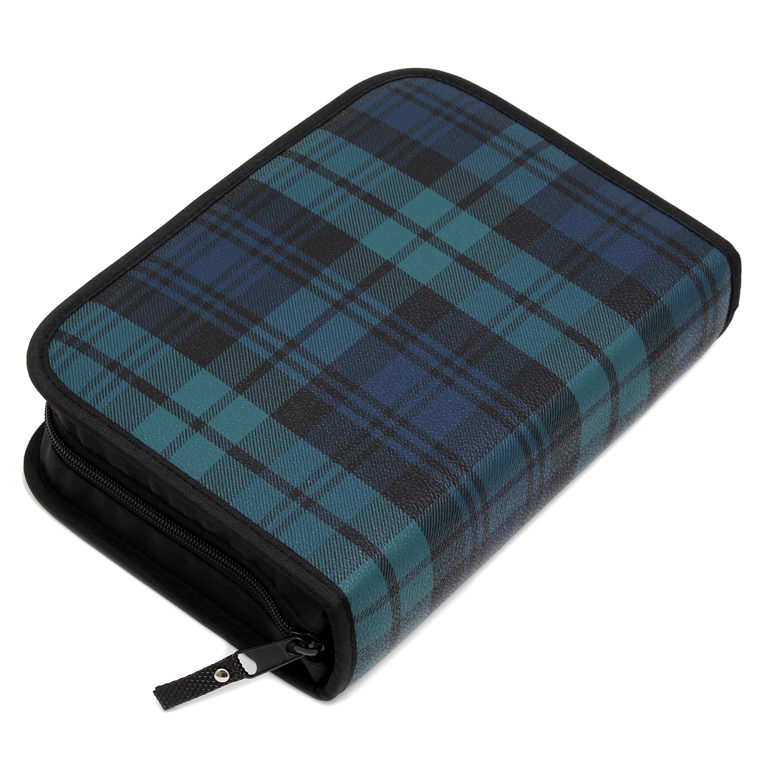 

New Edition Complete Collection of Nichiren Gosho Book Cover with Pen SGI SOKA Green Check Daishonin s Holder,