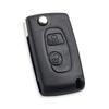 KEYYOU With Cutting Service Key Shell Case For Peugeot 206 306 307 107 207 407 For Citroen C1 C2 C3 Saxo Berlingo Xsara Picasso