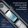 Non-Contact Alcohol Tester with LED Digital Display Alcoholmeter USB Rechargeable Accuracy Breathalyzer Diagnostic Tool