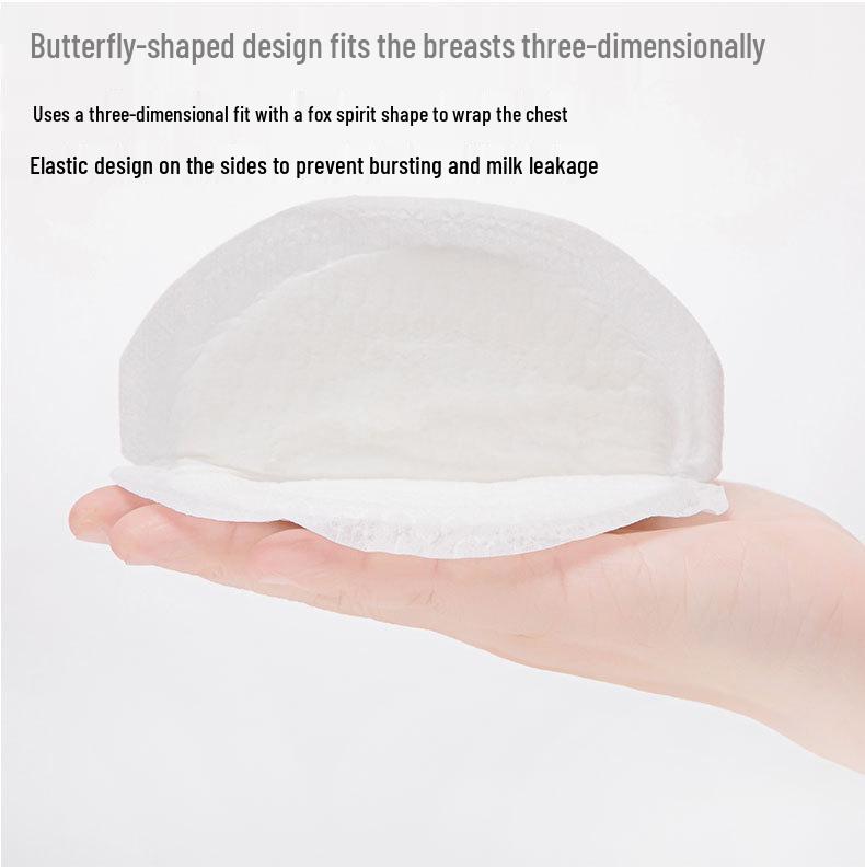 100-Pack Disposable Breast Pads for Leaking Milk: Ideal for Pregnant and Breastfeeding Women