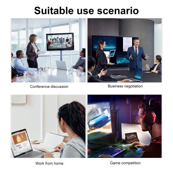Ultra Slim Mouse Mover 20dB Silent Mouse Jiggler Undetectable Mouse Movement Simulator for Keeping PC