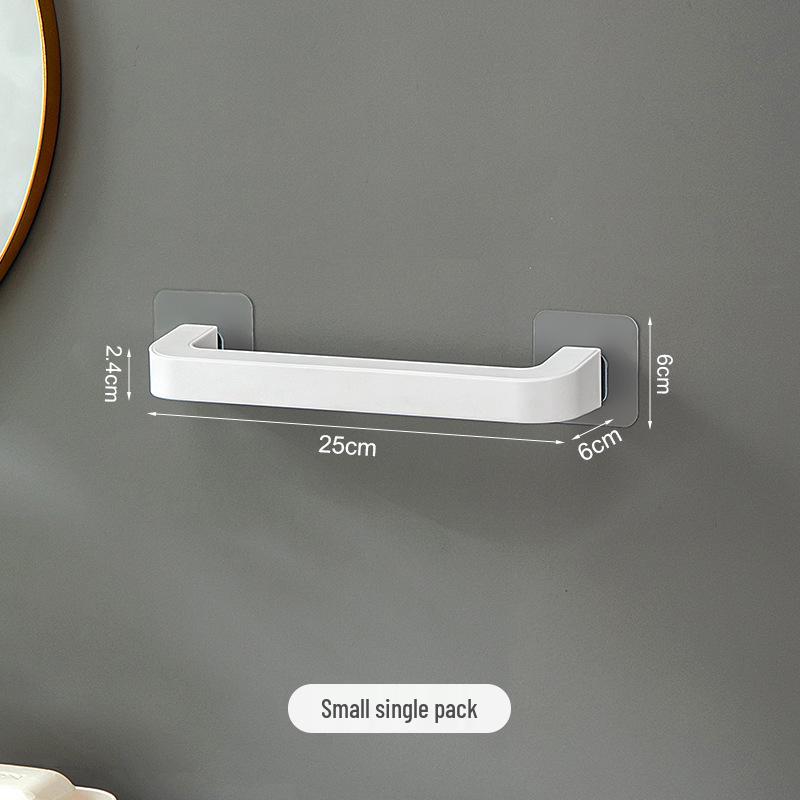 Nordic Minimalist Punch-Free Wall-Mounted Towel Rack - Single Bar